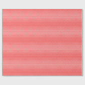 Dünnes Rotes und Weiß bewegt Packpapier (Flach)