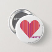 Dünnes Streifen-Rosa 3 Button (Vorne & Hinten)