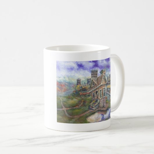 Dünnes Zuhause - Tasse (VorderseiteRechts)