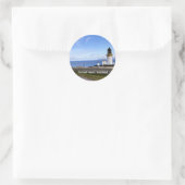 Dunnet Head, Schottland, Runder Aufkleber (Tasche)