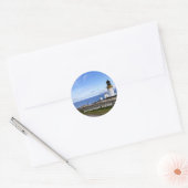 Dunnet Head, Schottland, Runder Aufkleber (Umschlag)