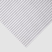 Dünngraue und weiße Streifen - Gewebepapier Seidenpapier (Ausschnitt)