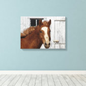 Dunnit Says Hello Leinwanddruck (Insitu (Holzboden))