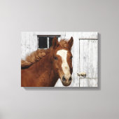 Dunnit Says Hello Leinwanddruck (Vorderseite)