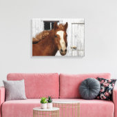 Dunnit Says Hello Leinwanddruck (Insitu (Wohnzimmer))