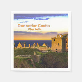 Dunnottar Castle — Clan Keith Serviette
