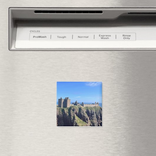 Dunnottar Castle Magnet (In Situ (Geschirrspüler))