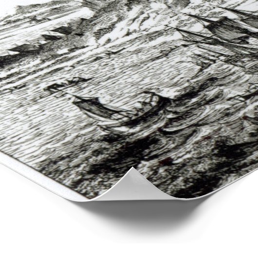 Dunnottar Castle Poster (Ecke)