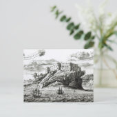 Dunnottar Castle Postkarte (Stehend Vorderseite)