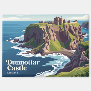 Dunnottar Castle Schottland Magnet