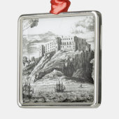 Dunnottar Schloss Silbernes Ornament (Links)