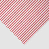 Dünnrote und weiße Streifen - Gewebepapier Seidenpapier (Ausschnitt)