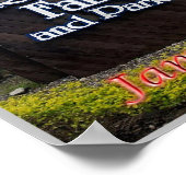 Dunn's River Falls and Park - Jamaika - Poster (Ecke)