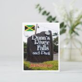 Dunn's River Falls and Park - Jamaika - Postkarte (Stehend Vorderseite)