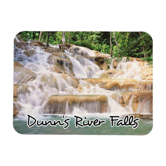 Dunn's River Falls Jamaica schließt Magnet (Horizontal)