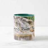 Dunn's River Falls Jamaica schließt Tasse (Zentrum)
