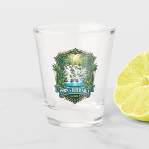 Dunns River Falls Jamaika Schnapsglas