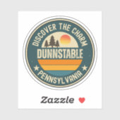 Dunnstable, Pennsylvania Aufkleber (Blatt)