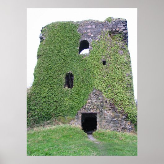 Dunollie Castle Oban Bay, Schottland Poster (Vorne)