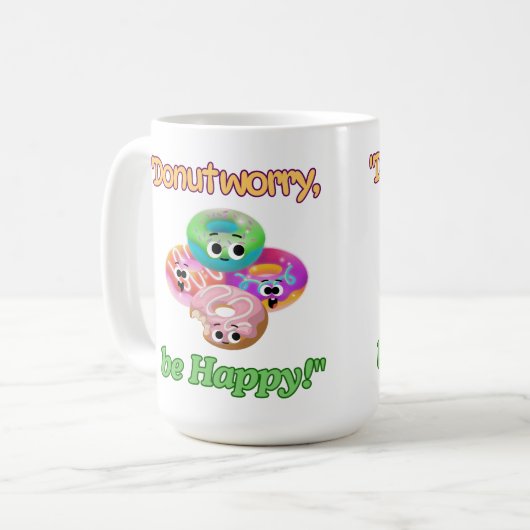 DUNOT SORRY SEIN GLÜCKLICH KAFFEETASSE (Vorderseite Links)