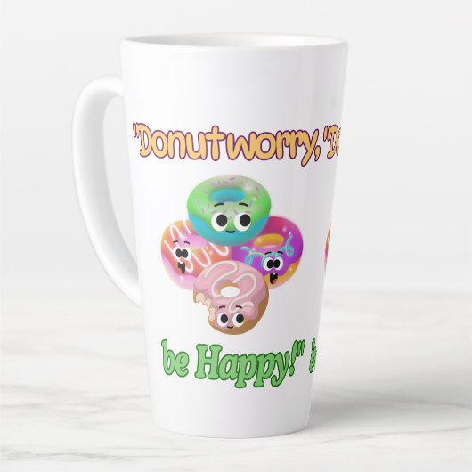 DUNOT SORRY SEIN GLÜCKLICH MILCHTASSE (Linke Ecke)