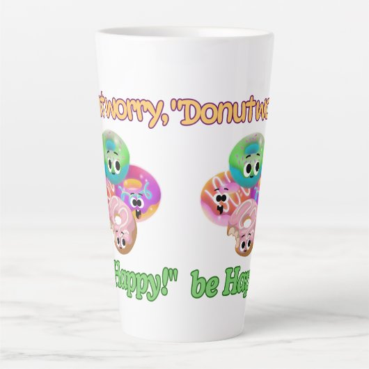 DUNOT SORRY SEIN GLÜCKLICH MILCHTASSE (Vorderseite)