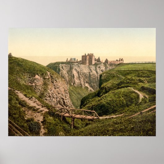 Dunottar Castle, Stonehaven, Schottland Poster (Vorne)