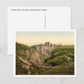 Dunottar Castle, Stonehaven, Schottland Postkarte (Vorne/Hinten)