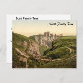 Dunottar Castle, Stonehaven, Schottland Postkarte (Vorne/Hinten)