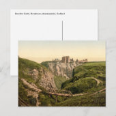 Dunottar Castle, Stonehaven, Schottland Postkarte (Vorne/Hinten)