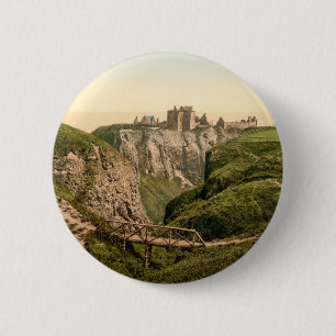 Dunottar Schloss, Stonehaven, Schottland Button
