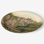 Dunottar Schloss, Stonehaven, Schottland Pappteller (Schrägansicht)