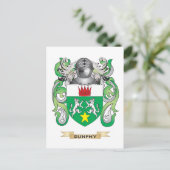 Dunphy Coat of Arms Postkarte (Stehend Vorderseite)