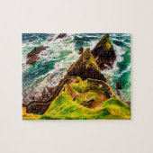 Dunquin Pier Dingle Irland. Puzzle (Horizontal)