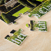 Dunrobin-Burg im Sutherland Clan im Herbst Puzzle (Seite)