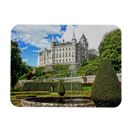 Dunrobin Burgarchitektur Foto Magnet