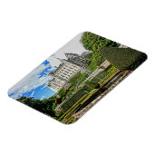 Dunrobin Burgarchitektur Foto Magnet (Linke Seite)