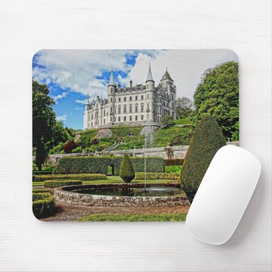 Dunrobin Burgarchitektur Foto Mousepad (Mit Mouse)