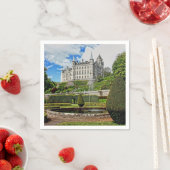 Dunrobin Burgarchitektur Foto Serviette (Beispiel)