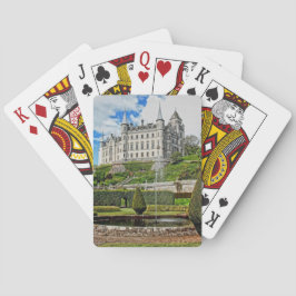 Dunrobin Burgarchitektur Foto Spielkarten