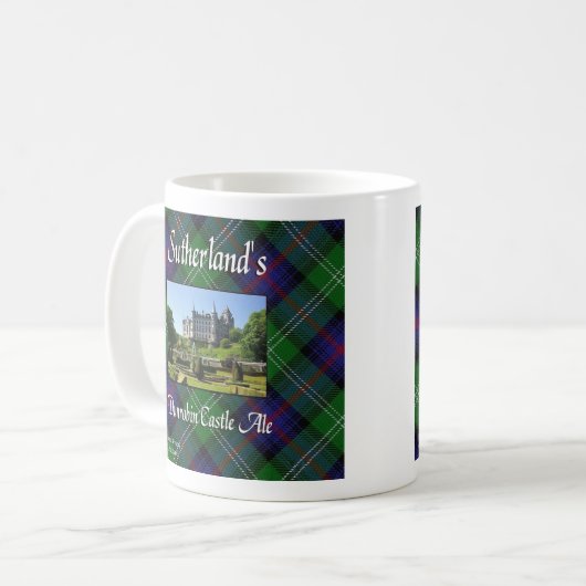 Dunrobin Castle Ale Cup in Sutherland Kaffeetasse (Vorderseite Links)