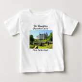 Dunrobin Castle - Clan Sutherland Baby T-shirt (Vorderseite)
