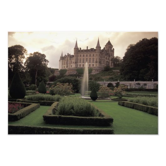 Dunrobin Castle, Schottland Fotodruck (Vorne)