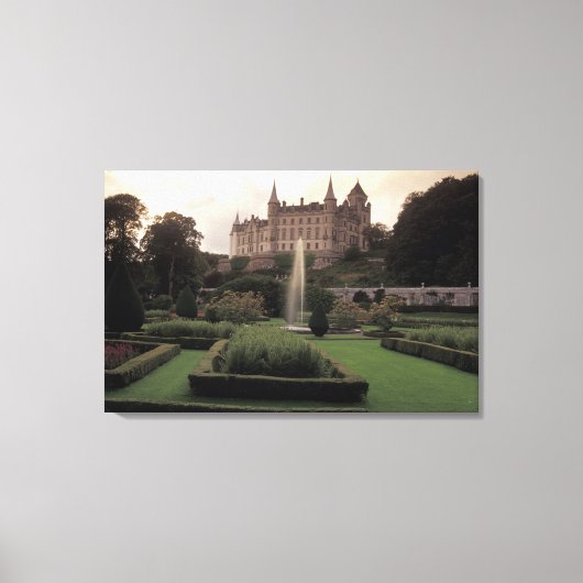 Dunrobin Castle, Schottland Leinwanddruck (Vorderseite)