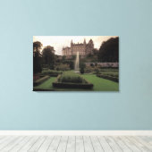 Dunrobin Castle, Schottland Leinwanddruck (Insitu (Holzboden))