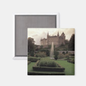 Dunrobin Castle, Schottland Magnet (Vorderseite/Rückseite)