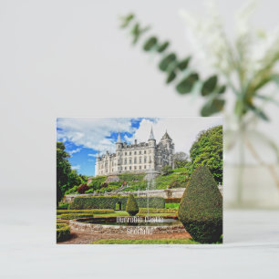 Dunrobin Castle, Schottland, Postkarte