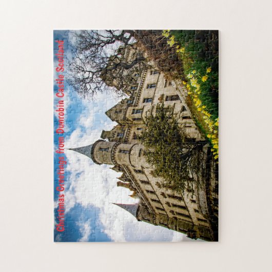 Dunrobin Castle. Schottland Puzzle (Vertikal)
