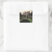 Dunrobin Castle, Schottland Quadratischer Aufkleber (Tasche)
