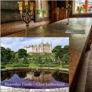 Dunrobin Castle Sutherland Clan Landschaftliche La Puzzle